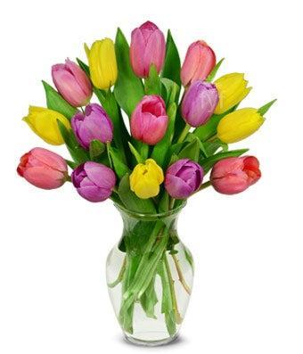 Sweetheart Tulip Bouquet -15 Stems